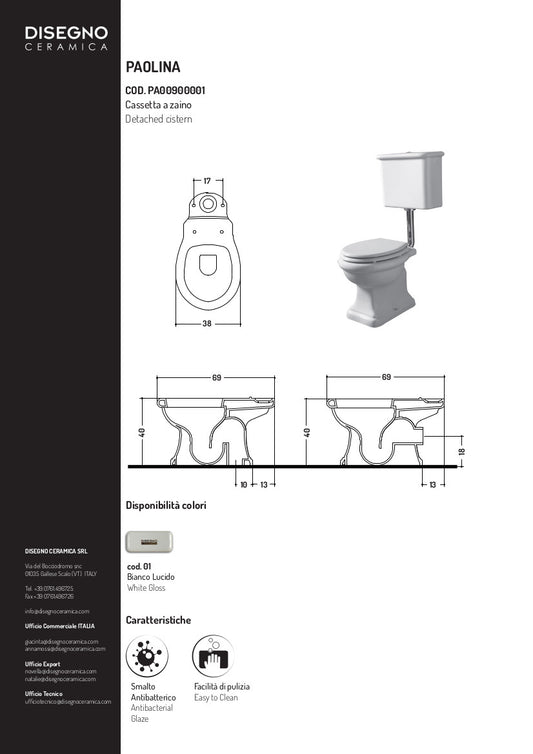 Boîte à sac à dos Paolina