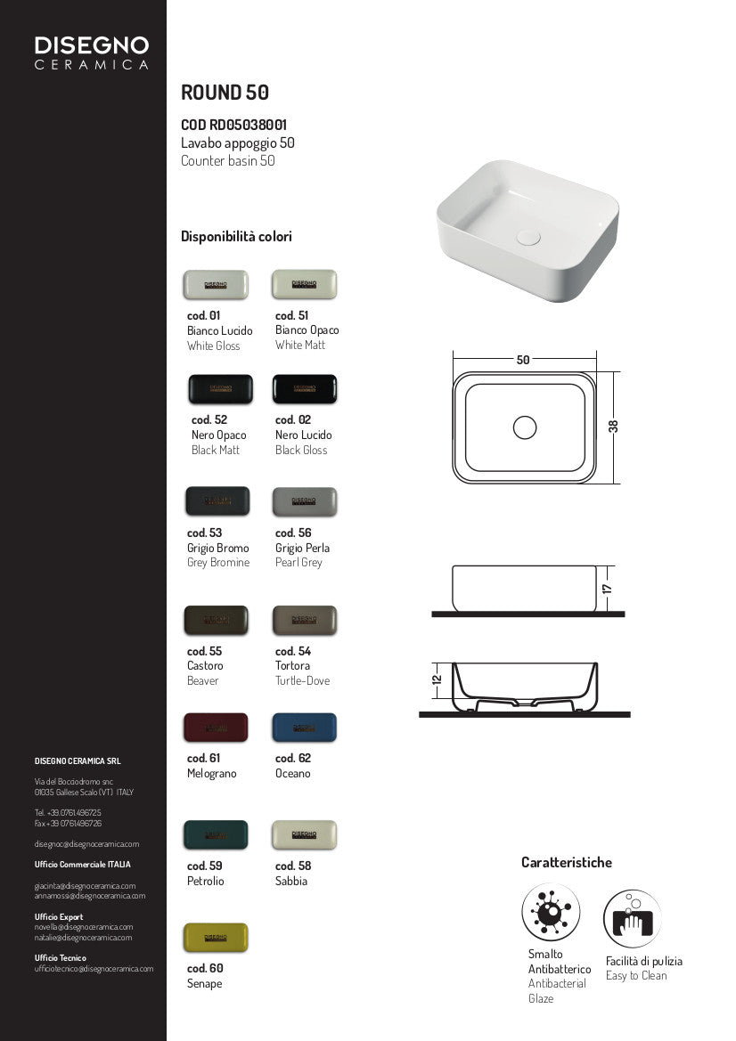 Lavabo à poser 42 cm