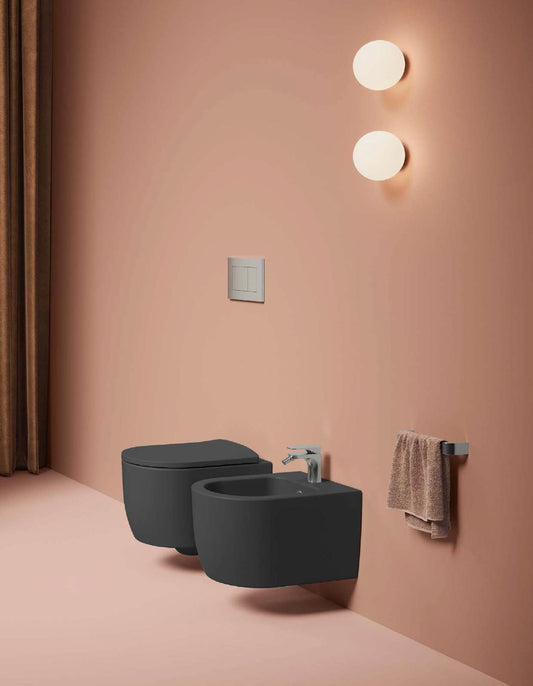 Siège de toilette Monet à fermeture douce