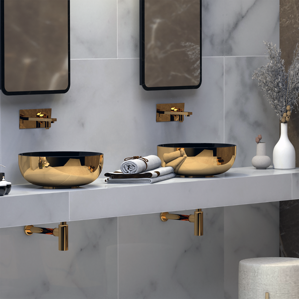 Lavabo da appoggio cm 44x17 Sphere