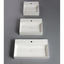 Lavabo appoggio/sospeso cm 60x46 Like