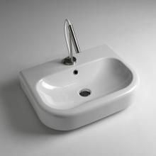 Lavabo da appoggio cm 60x45 Basic Square