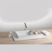 Lavabo da appoggio Rettangolare Wide-C