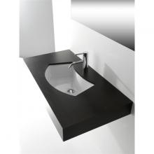 Lavabo Sottopiano cm 62x39 Aral Mini