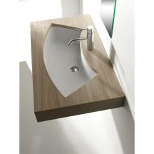 Lavabo Sottopiano cm 85x42 Aral