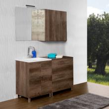 Composizione bagno/lavatoio terra cm 130 Unika