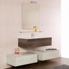 Composizione bagno sospesa cm 170 Unika