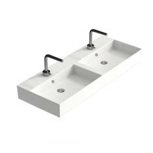 Consolle doppia vasca Tube