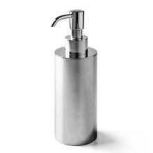 Dispenser Sapone da Appoggio Metal Tonda Cromo 