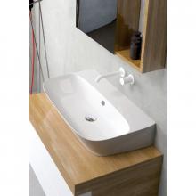Lavabo sospeso/appoggio cm 90 Prua