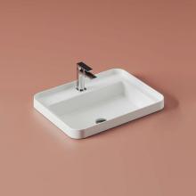 Lavabo appoggio/incasso/per struttura dedicata cm 60x45 Fuori Scala