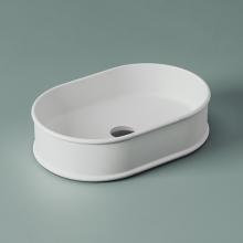 Lavabo appoggio ovale 60x40 cm Atelier