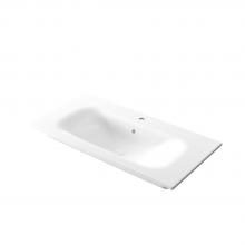 Lavabo da incasso 101x51x h 16,8 cm Soft