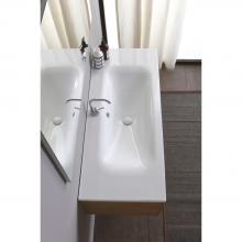 Lavabo da incasso 121x46x h 16,8 cm Soft