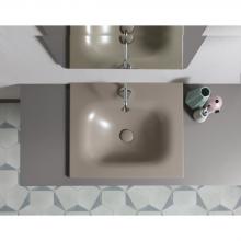 Lavabo da incasso 61x46x h 16,8 cm Soft