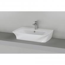 Lavabo sospeso/appoggio 78×43×H14,5 cm Hera