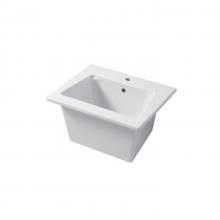 Lavabo appoggio/incasso cm 60 Maxi