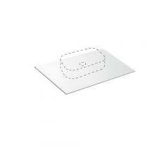Mensola in ceramica 81 cm Flat