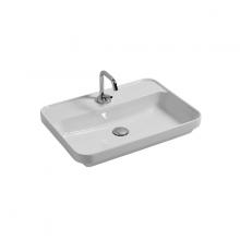 Lavabo incasso cm 60x45 Monaco