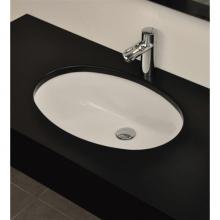 Lavabo Sottopiano cm 46.5x38 Oval 105