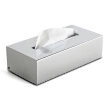 Porta Kleenex rettangolare Metal Tonda Cromo