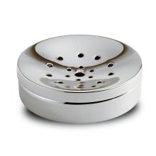 Porta saponetta da appoggio Metal Tonda Cromo 