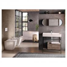 Struttura con cassetto per lavabo cm 80 Faster Kiub