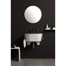 Lavabo Appoggio/Sospeso Ovale Tinozza Bianco