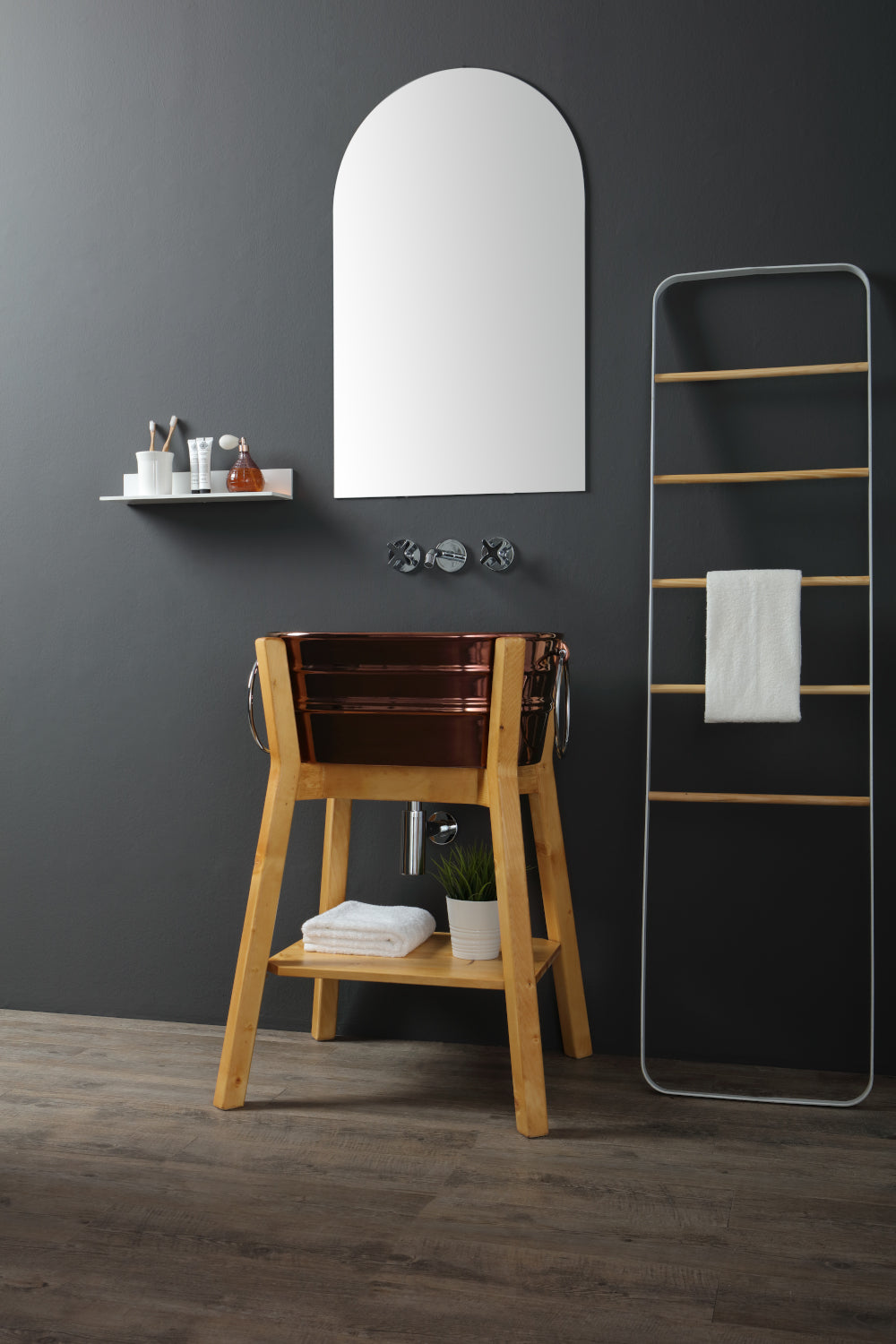 STRUTTURA DA TERRA ALTA IN LEGNO TINOZZA