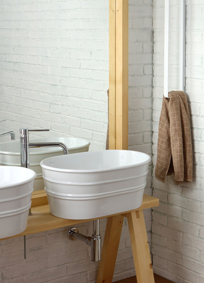 MOBILE DA TERRA IN LEGNO CON SPECCHIO TELA TINOZZA