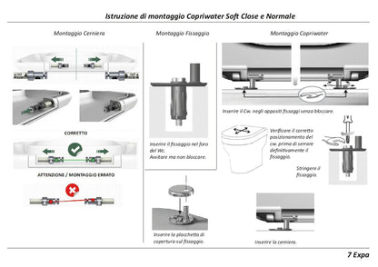 Seduta Wc La Fontana frizionata