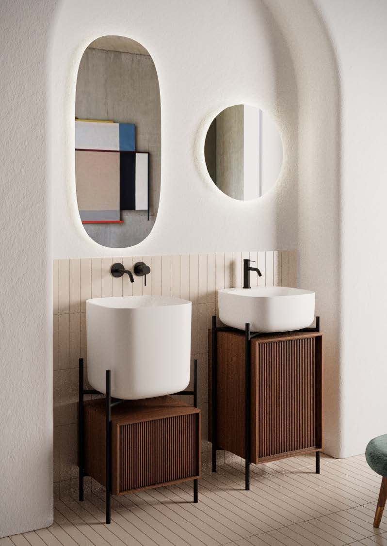 Lavabo da appoggio H40 Moon