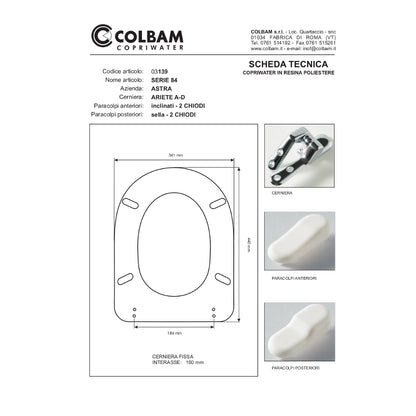 Copriwater Compatibile Serie 84