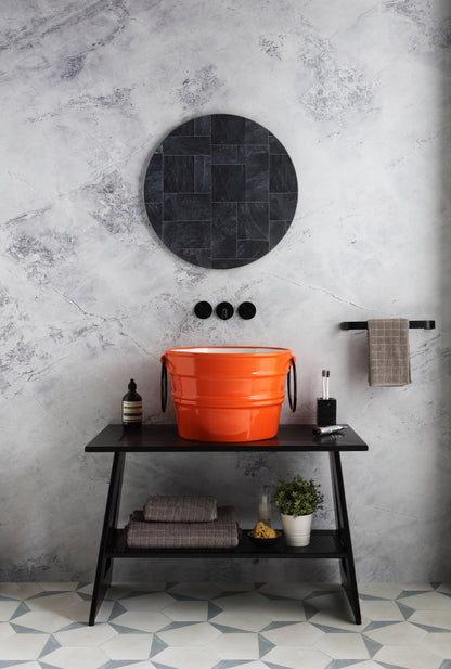 LAVABO CERAMICA 46.5 CM BACILE