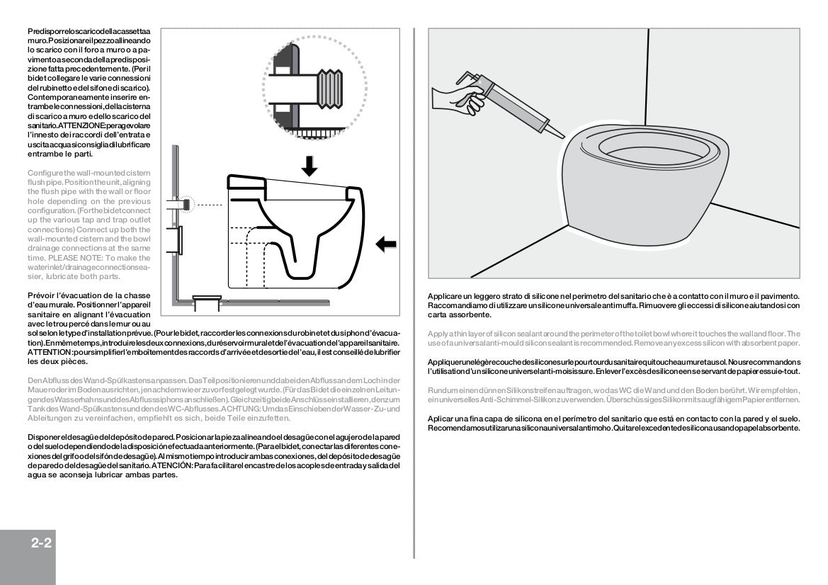 Sanitari a terra Moon