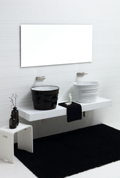 LAVABO CERAMICA 46.5 CM BACILE