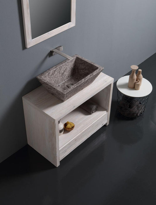 MEUBLE DE SOL EN BOIS AVEC TIROIR