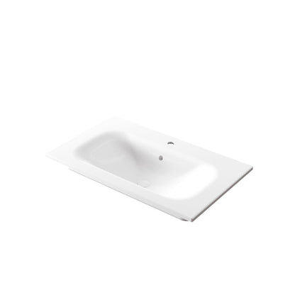 Lavabo da incasso 86x51x h 16,8 cm Soft