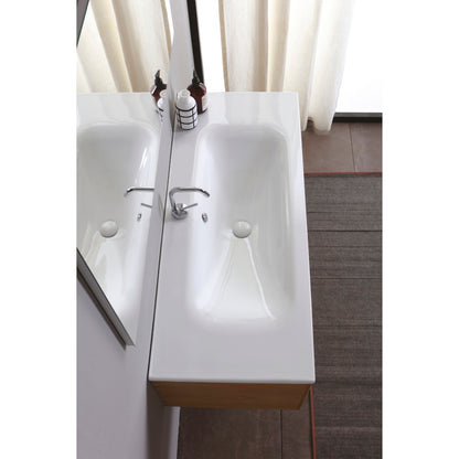 Lavabo encastré 121 x 51 x h 16,8 cm Doux