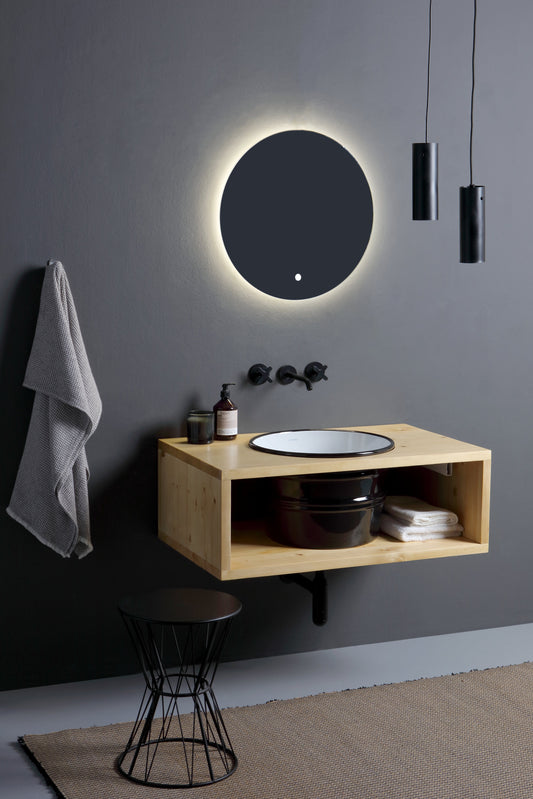 SPECCHIO TONDO RETROILLUMINATO