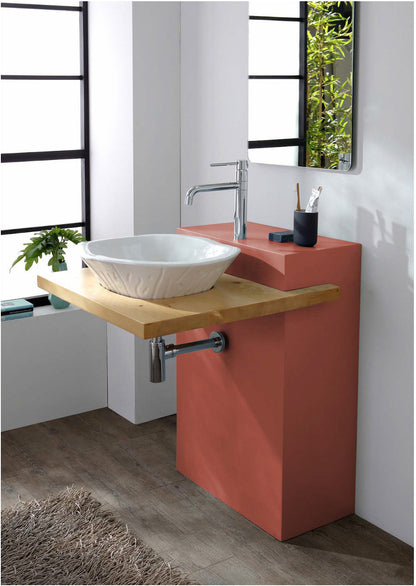 MOBILE IN LEGNO CON MENSOLA GOCCIOLATORE