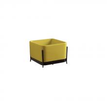 Lavabo con struttura Ibrido Quadro Giallo Sirio