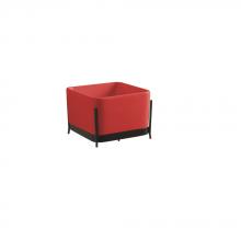 Lavabo con struttura Ibrido Quadro Rosso Passione