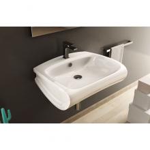 Lavabo Sospeso 65x55 cm Hi-Line