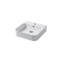 Lavabo Parete/Appoggio cm 48x48 Slim