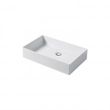 Lavabo appoggio/parete 60x38 Slim Square