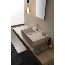 Lavabo appoggio/sospeso Teorema 2.0 Shelf