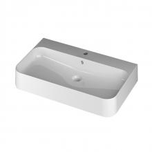 Lavabo Parete/Appoggio cm 80x48 Slim