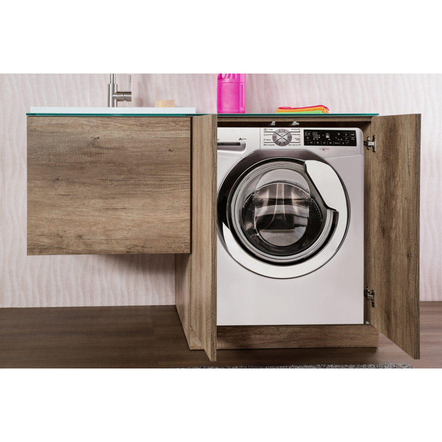Composizione bagno Sospeso Unika cm 129 olmo scuro