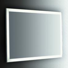 Specchio filo lucido 110X80H, sabbiatura perimetrale interna e telaio in poliuretano.
